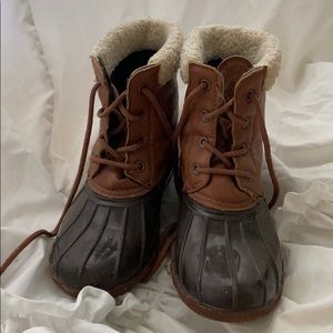 Duck boots!
